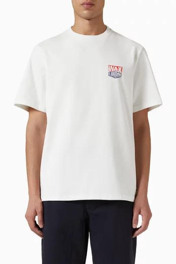 Dean Painted Badge T-shirt in Organic Cotton