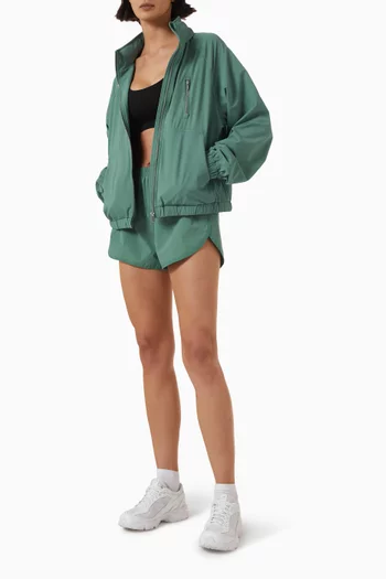 Contrast Binding Track Jacket