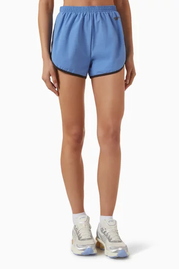 Contrast Binding Track Shorts