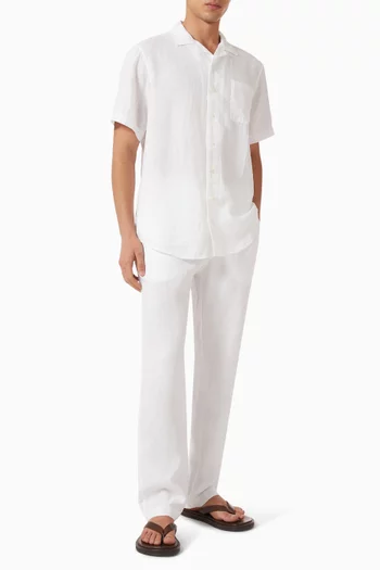Arawak Plain Shirt in Linen