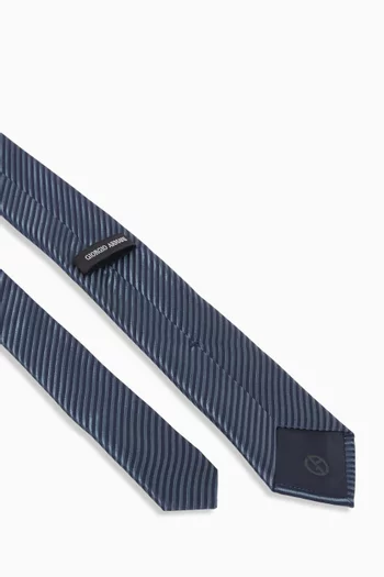 Striped Tie in Silk