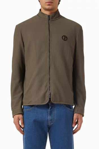 Blouson Jacket in Jersey
