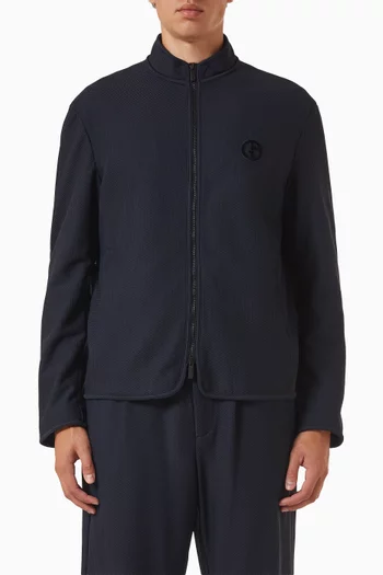 Hi-tech Honeycomb Jersey Blouson Jacket