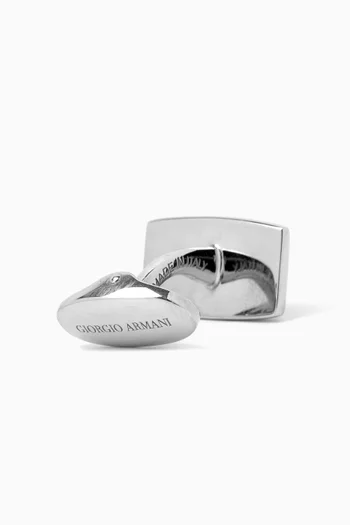 Baguette Crystal Cufflinks
