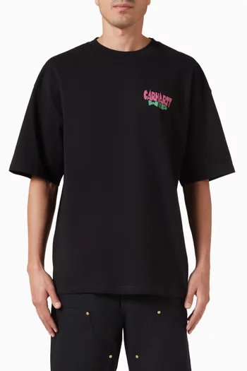Luggage Label T-shirt in Organic Cotton