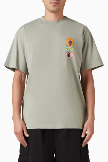 Stacked Grapes T-shirt in Organic Cotton