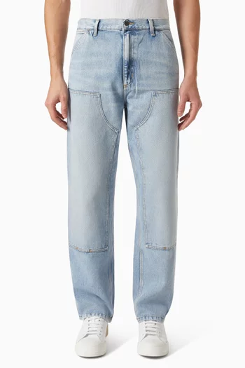 Double Knee Pants in Denim