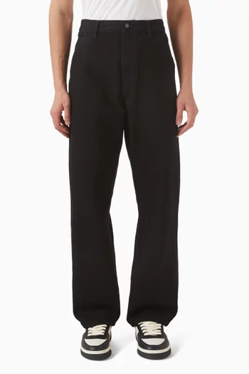 Single Knee Pants in Denim
