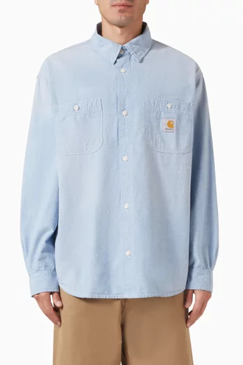 Painter Shirt in Cotton Chambray