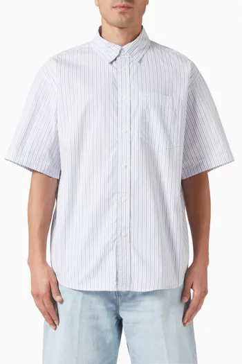 Keene Shirt in Cotton-poplin