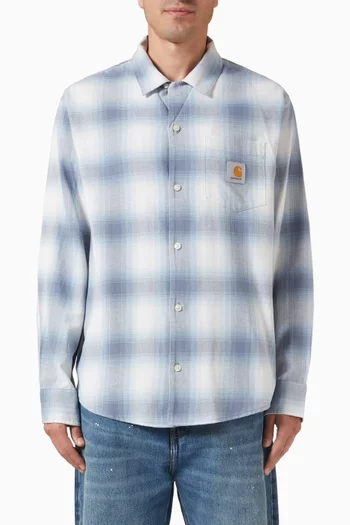 Tyers Shirt in Cotton-twill