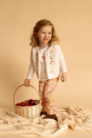 Orchard Bloom Flared Leggings