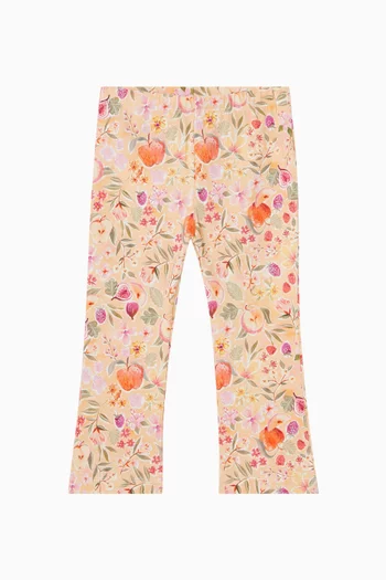 Orchard Bloom Flared Leggings