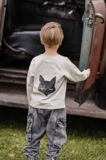 Baby Boy Outback Adventure Fox T-shirt in Cotton