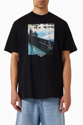 Warm Views T-shirt in Cotton-jersey