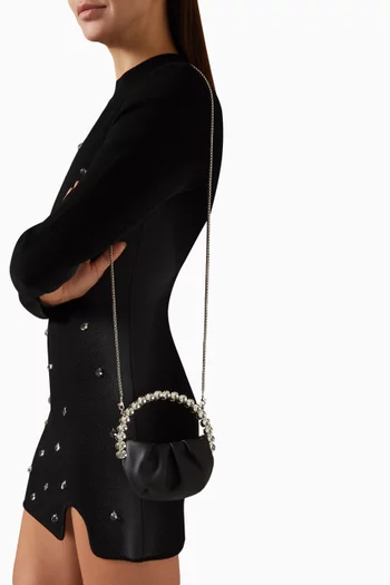 Micro Eternity Top-handle Bag in Leather