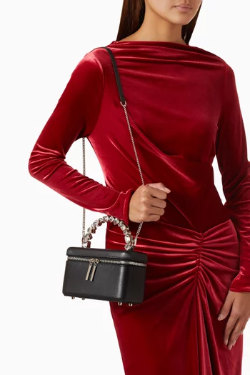 Small Taliya Vanity Bag in Leather