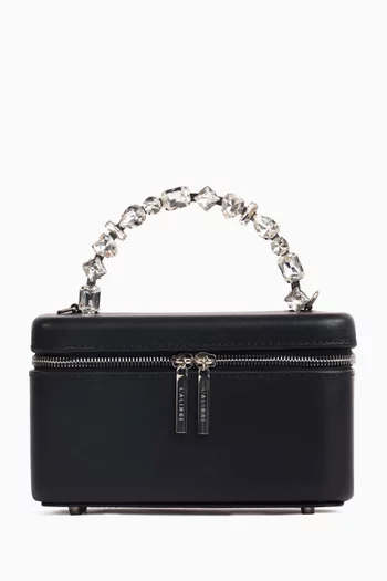 Small Taliya Vanity Bag in Leather