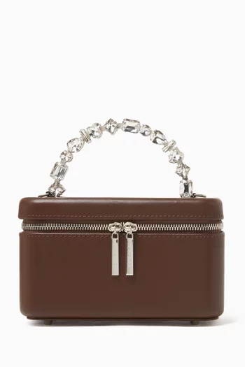 Small Taliya Vanity Bag in Leather