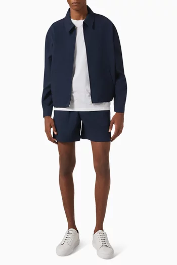 Blouson Jacket in Seersucker