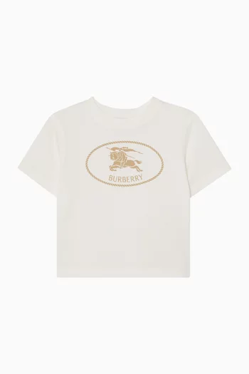 Logo T-Shirt in Cotton