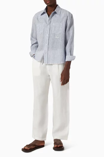 Beach Pants in Linen