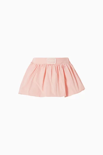 Balloon Skirt in Cotton-poplin