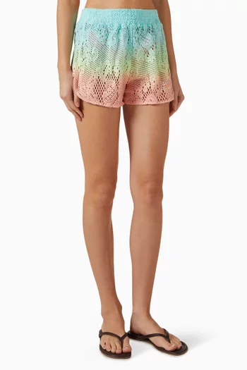 Ocean Drift Ryto Shorts in Crochet