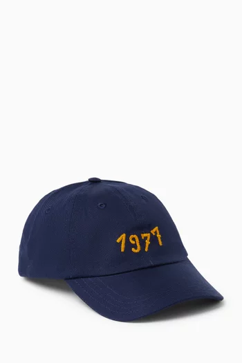 1977 Baseball Cap in Cotton Twill