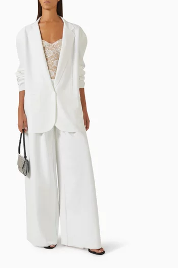 Oversized Single-breasted Blazer