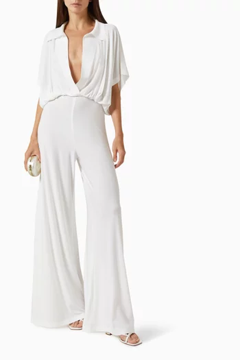 Oversized Sleeveless Jumpsuit