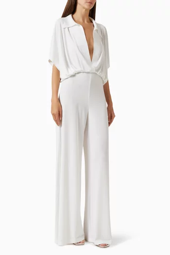 Oversized Sleeveless Jumpsuit