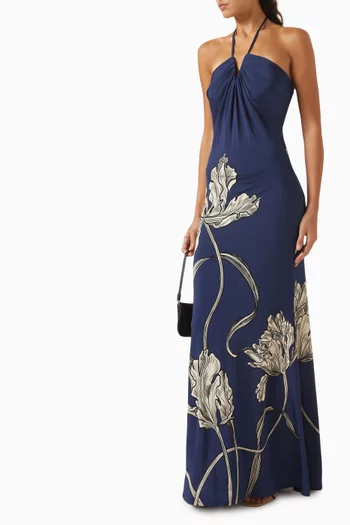 Amani Halterneck Dress