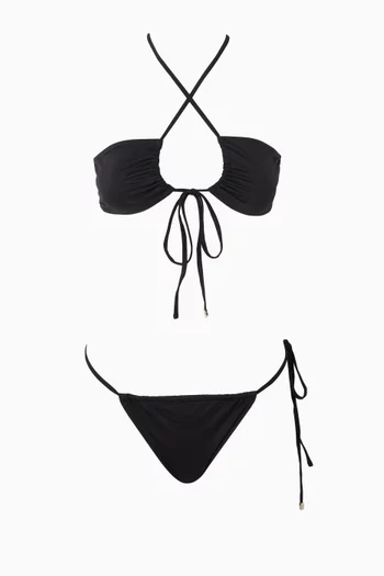 Halterneck Bikini Set