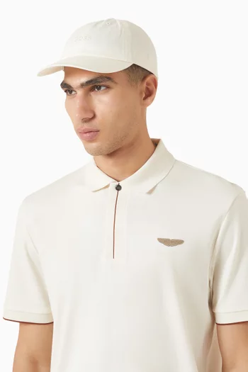 Logo Baseball Cap in Cotton-twill