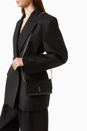 Bettina Wallet on Chain in Leather