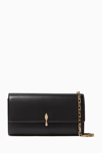 Bettina Wallet on Chain in Leather