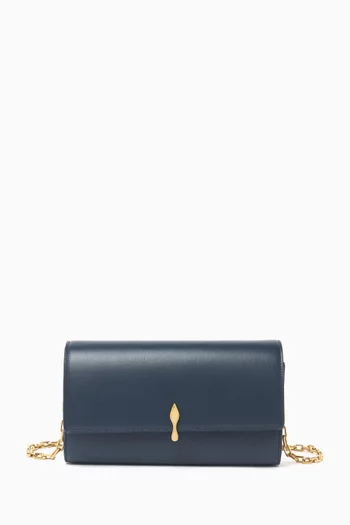 Bettina Wallet on Chain in Leather
