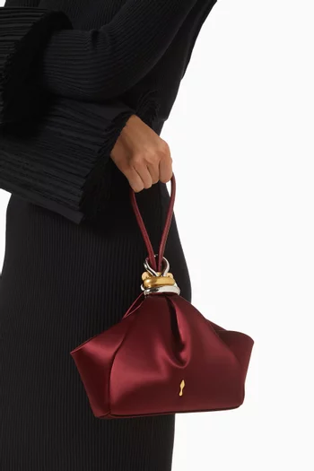 Small Sabrina Pouch in Neoprene Satin