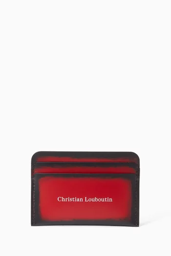 Canopy Card Holder in Leather