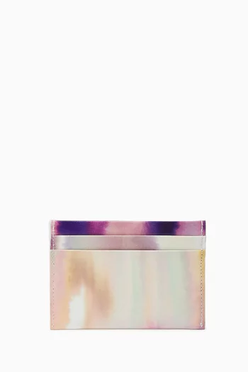 Bettina Cardholder in Calf Tie Dye