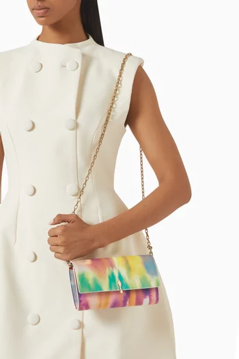 Bettina Wallet on Chain in Lamb Nappa