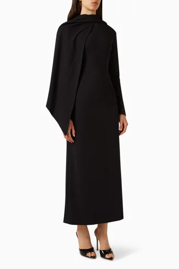 Mabel Scarf Maxi Dress