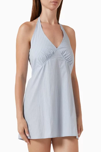 Cinched Halter Dress