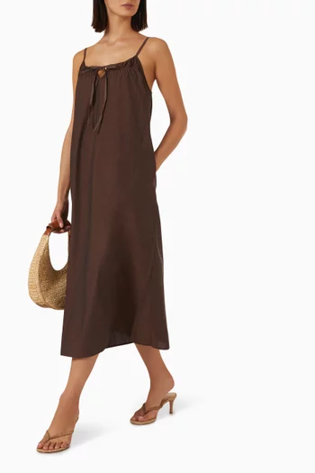 Light Maxi Dress in Organic Cotton