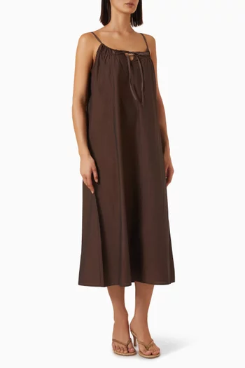 Light Maxi Dress in Organic Cotton