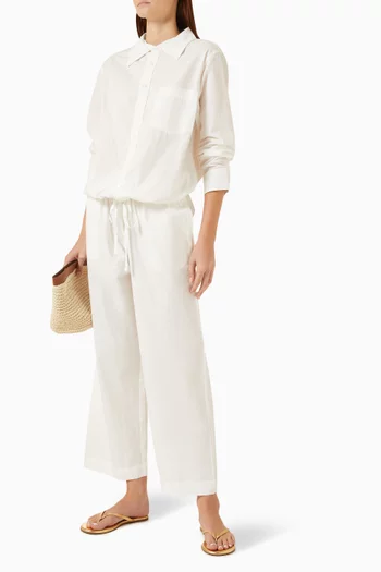 Stand Shirt in Organic Cotton