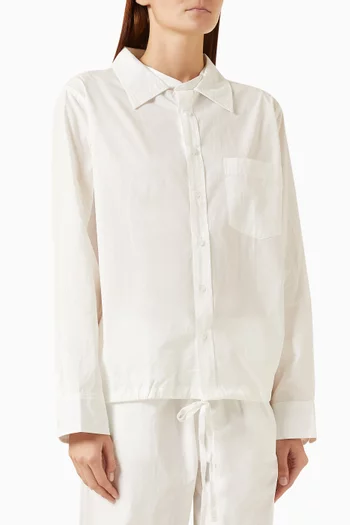 Stand Shirt in Organic Cotton