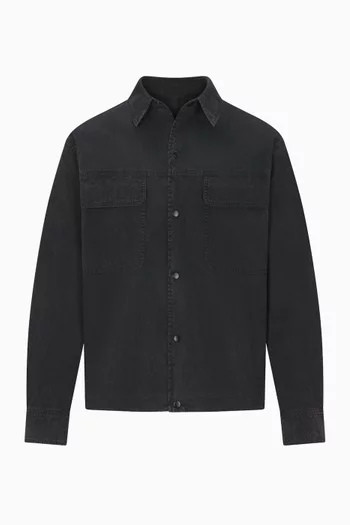 Button-up Shirt in Cotton-blend