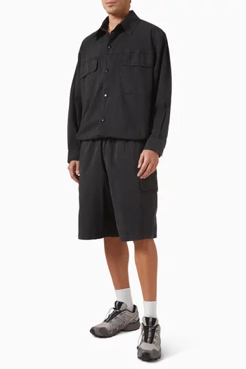 Cargo Shorts in Cotton-blend